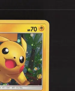 Pikachu SM76 Sun & Moon Black Star Promo Holo Pokemon Card LP+ - Image 4