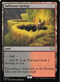 Sulfurous Springs R Commander: Edge of Eternities 185 NM MTG - Image 1
