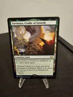 Yavimaya, Cradle of Growth Modern Horizons 2 Regular - Image 1
