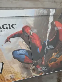 1x Marvel's Spider-Man Play Booster Display - MTG - SEALED Damage Box - Image 2