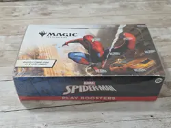 1x Marvel's Spider-Man Play Booster Display - MTG - SEALED Damage Box - Image 4