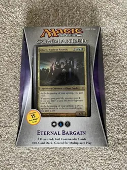 Magic the Gathering MtG TCG 2013 Commander Eternal Bargain EDH Deck NEW Sealed - Image 1