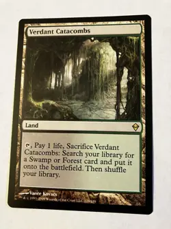 Verdant Catacombs Magic The Gathering MTG Zendikar - Image 1