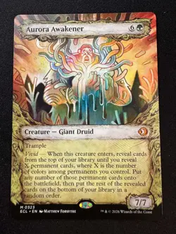 Aurora Awakener - Showcase - Lorwyn Eclipsed MTG Magic - NM/M - Image 1