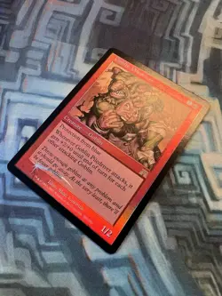 MTG Foil Goblin Piledriver EX/LP Onslaught - Image 4