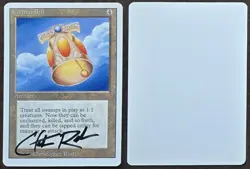 RARE SIGNED MtG Magic Chris Rush _ Revised Artist Proof _ KORMUS BELL _ 1/50! - Image 1