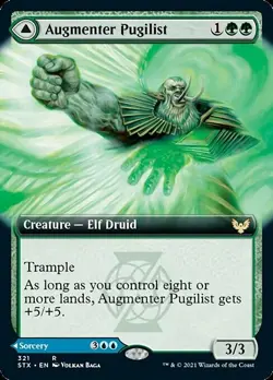 Augmenter Pugilist / Echoing Equation x1 1x Extended Art Strixhaven NM MTG - Image 1