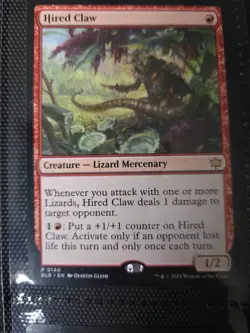 Hired Claw X1 BLB MTG Bloomburrow B1 - Image 1