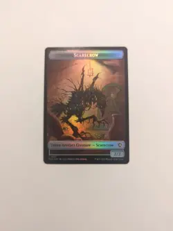 Scarecrow (0011) Saproling (0007) Token *FOIL* Lorwyn Eclipsed NM MTG - Image 1