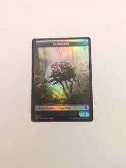 Scarecrow (0011) Saproling (0007) Token *FOIL* Lorwyn Eclipsed NM MTG - Image 2