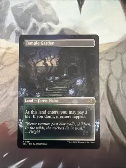Temple Garden - 351 - R - Borderless - Lorwyn Eclipsed - Magic the Gathering - Image 2