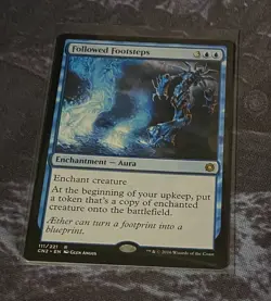 MTG Conspiracy Take the Crown - 1x Followed Footsteps - NM - Image 1