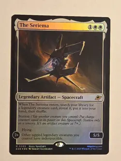 The Seriema FOIL X1 EOE MTG Edge of Eternities - Image 1