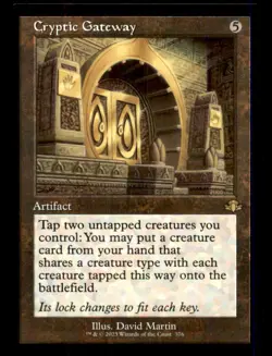 Cryptic Gateway LP Light Play Dominaria Remastered MTG [12453] - Image 1