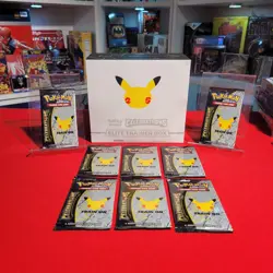 (8) Pokemon Celebrations Booster Packs Lot (Brand New, Factory Sealed) - Image 1