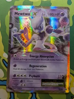 Mewtwo EX 52/108 - Evolutions - Pokemon Trading Card Game - NM - Image 1