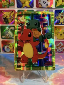 Pokemon Vintage Pocket Monsters Vending HOLO Prism Sticker 1999 Bandai Nintendo - Image 4