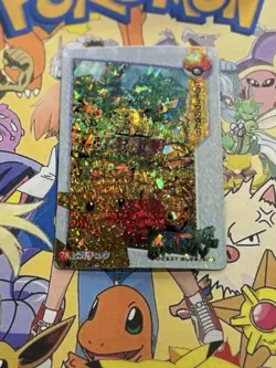 Pokemon Vintage Pocket Monsters Vending HOLO Prism Sticker 1999 Bandai Nintendo - Image 3