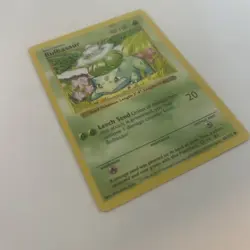 Pokemon Bulbasaur 44/102 WOTC Base Set Shadowless Unlimited Common Regular TCG - Image 5