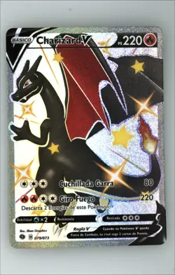 CHARIZARD V #079/073 - SECRET FULL ART - 2020 Pokemon Champion's Path (SPANISH) - Image 1