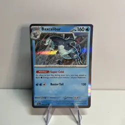 Baxcalibur 060/193 Holo Rare Pokemon TCG Scarlet & Violet Paldea Evolved - Image 1