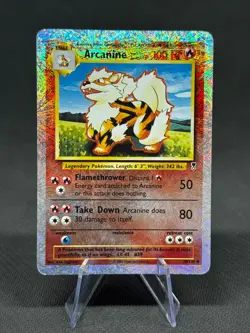 Pokemon TCG Arcanine Legendary Collection 36/110 Reverse Holo MP - Image 1