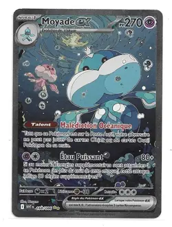 CARTE POKEMON MOYADE EX 270 PV 168/086 ECARLATE ET VIOLET FLAMME BLANCHE - Image 1