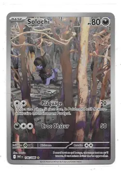 CARTE POKEMON SOLOCHI 80 PV 146/086 ECARLATE ET VIOLET FLAMME BLANCHE - Image 1