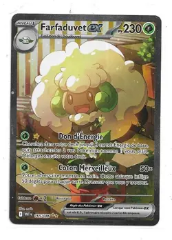 CARTE POKEMON FARFADUVET EX 165/086 ECARLATE ET VIOLET FLAMME BLANCHE NEUVE - Image 1