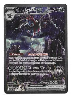 CARTE POKEMON TRIOXHYDRE EX 330 PV 169/086 ECARLATE ET VIOLET FLAMME BLANCHE - Image 1