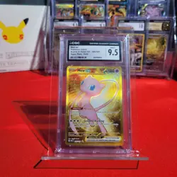 2023 Pokemon Mew ex Holo 205/165 Hyper Rare • CGC 9.5 Mint+ Scarlet & Violet 151 - Image 1