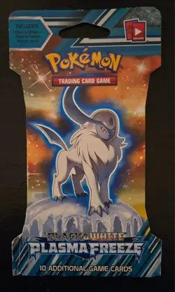Pokemon Black & White Plasma Freeze Factory Sealed Booster Absol - Image 1