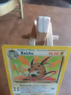 Carte Pokemon : Raichu 29/62 Edition 2 Fossile Wizards Francaise - Image 3
