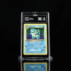 1999 Pokemon Base Set 1st Edition Shadowless Holo Blastoise #2 TAG 5 EX - Image 1
