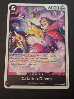 Catarina Devon OP09-084 Premium Booster PRB-02 Vol 2 One Piece Foil - Image 1