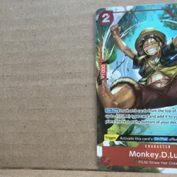One Piece TCG English OP06-013 Monkey D Luffy Alt Art Parallel - Image 5