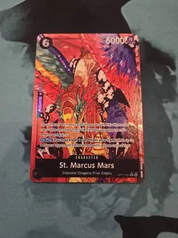 One Piece TCG: Carrying On His Will - St. Marcus Mars OP13-091 Alt Art - English - Image 1