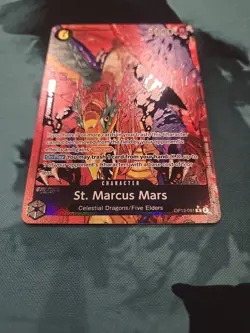One Piece TCG: Carrying On His Will - St. Marcus Mars OP13-091 Alt Art - English - Image 2