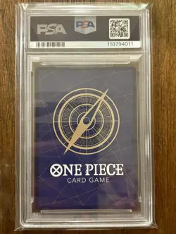 PSA 10 Uso-Hachi ST18-001 SP (OP10) Royal Blood One Piece TCG English Usopp Foil - Image 2