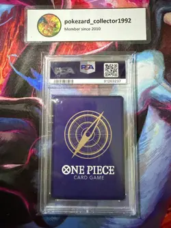 2023 One Piece OP05-119 MONKEY D. LUFFY Alternate Art PSA 10 Gem mint - Image 2