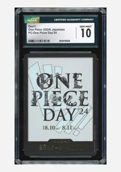 One Piece CGC 10 GEM MINT Don!! Promo 2024 One Piece Day 24 Japanese - Image 1