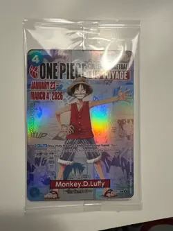 Monkey D Luffy One Piece College Basketball Trading Card || MINT CONDITION - Image 1