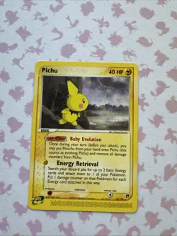 Pokemon Card - Pichu Sandstorm 20/100 Rare LP/NM - Image 1