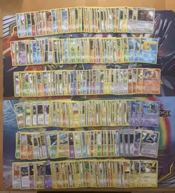Vintage Pokemon Card Lot Fire Ho Oh Psyduck Metagross Raichu 245+ - Image 1