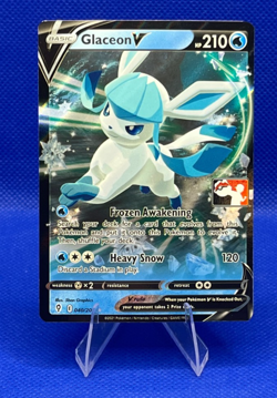 Pokemon TCG Glaceon V Prize Pack Series 1 Promo Pokemon Card 040/203 🧊 - Image 1