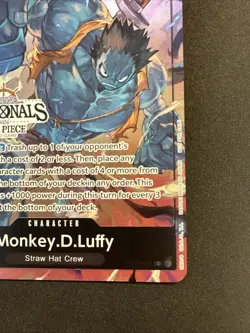Rare Monkey D Luffy OP07-091 Online Regional One Piece Card English (2) - Image 5