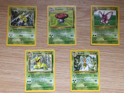 Pokemon Vintage 1999 Jungle Base Set Rare Card Lot Non Holo NM - Image 1