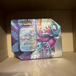 Pokemon Trading Card Game Paradox Clash Tin - Walking Wake EX - NEW - Image 1
