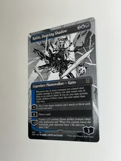Kaito, Dancing Shadow Borderless Showcase Rare Magic MtG Card ONE 340 - Image 4