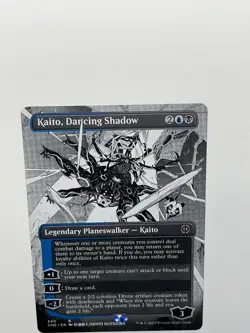 Kaito, Dancing Shadow Borderless Showcase Rare Magic MtG Card ONE 340 - Image 5